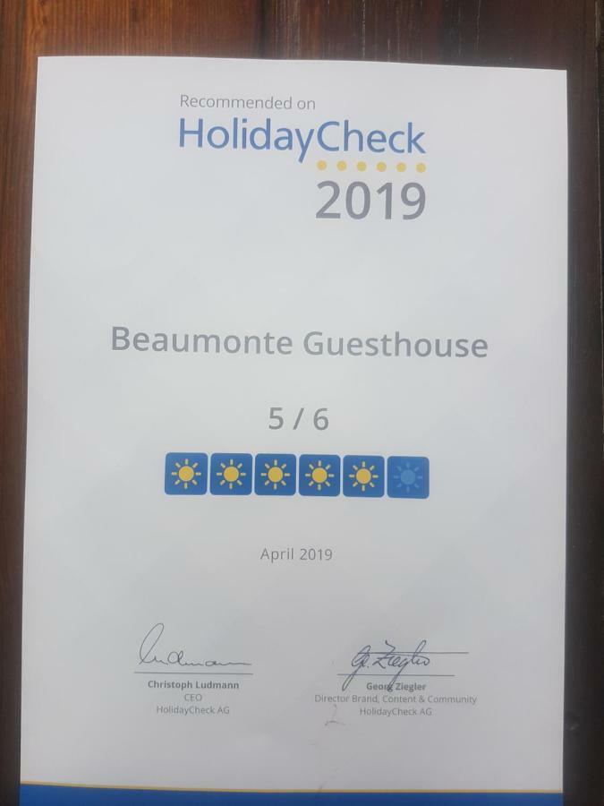 Beaumonte Guesthouse Hermanus Kültér fotó