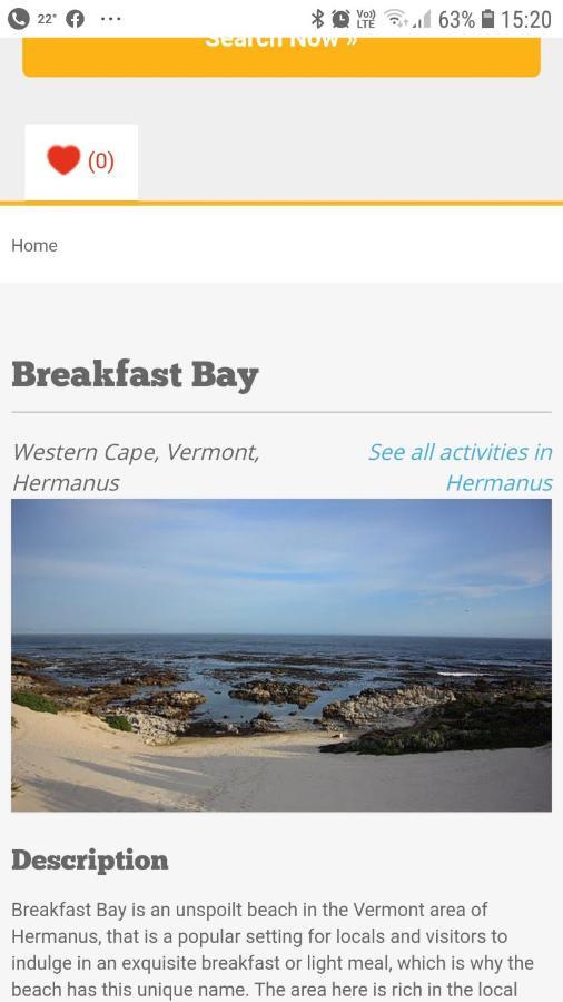Beaumonte Guesthouse Hermanus Kültér fotó